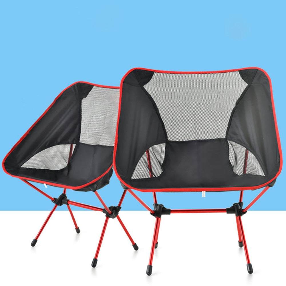 Detachable Portable Folding Moon Chair Camping Fishing Hiking